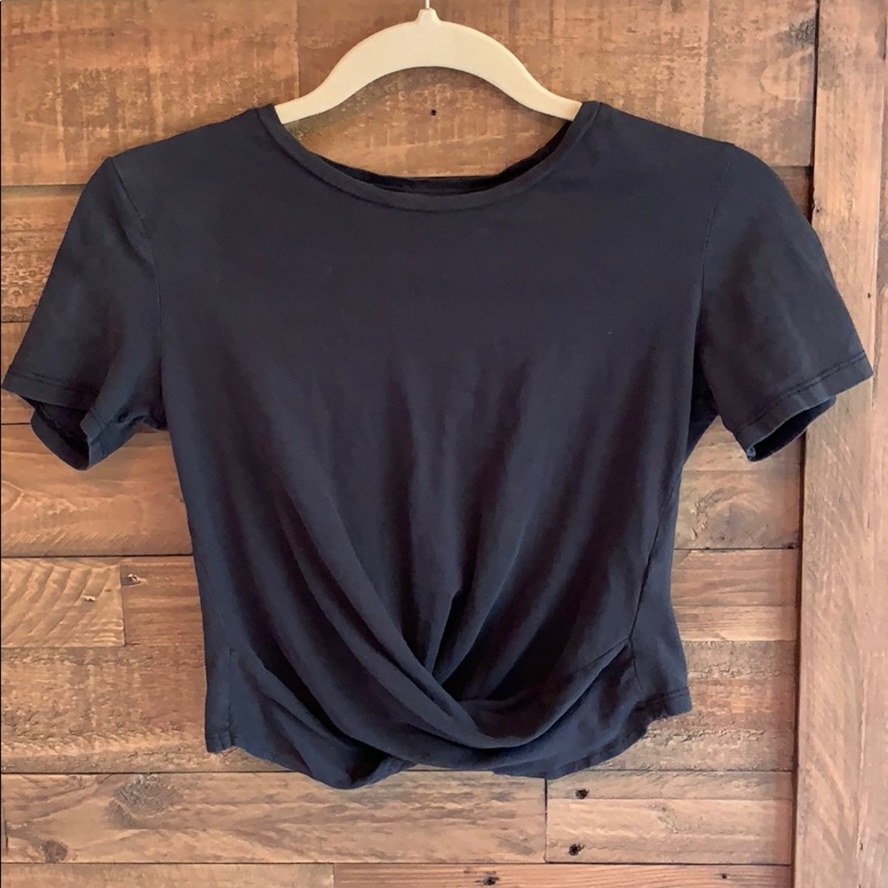 Zara Basic Soft Cotton Tee CropTop